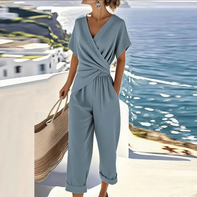Set Donna Elegante 2 Pezzi Estivo