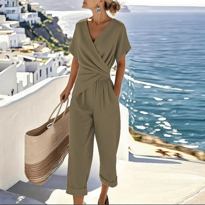 Set Donna Elegante 2 Pezzi Estivo